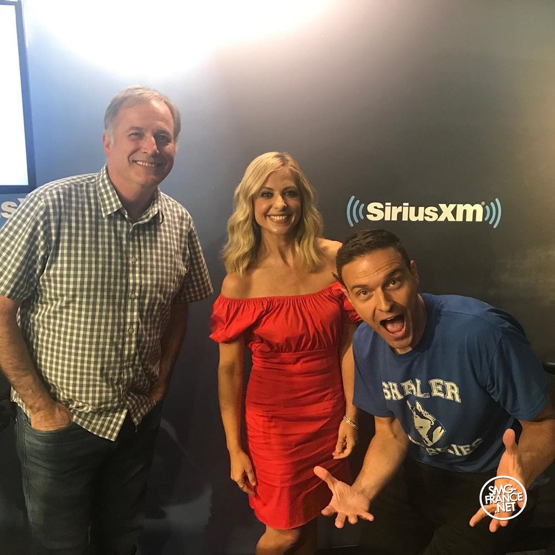 SMG poses with staff at SiriusXM
