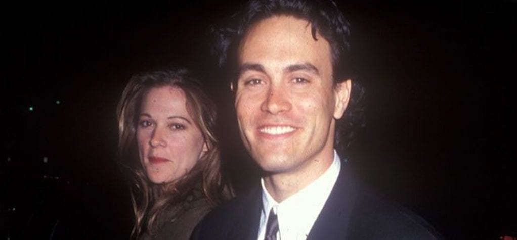 Brandon Lee with his wife
