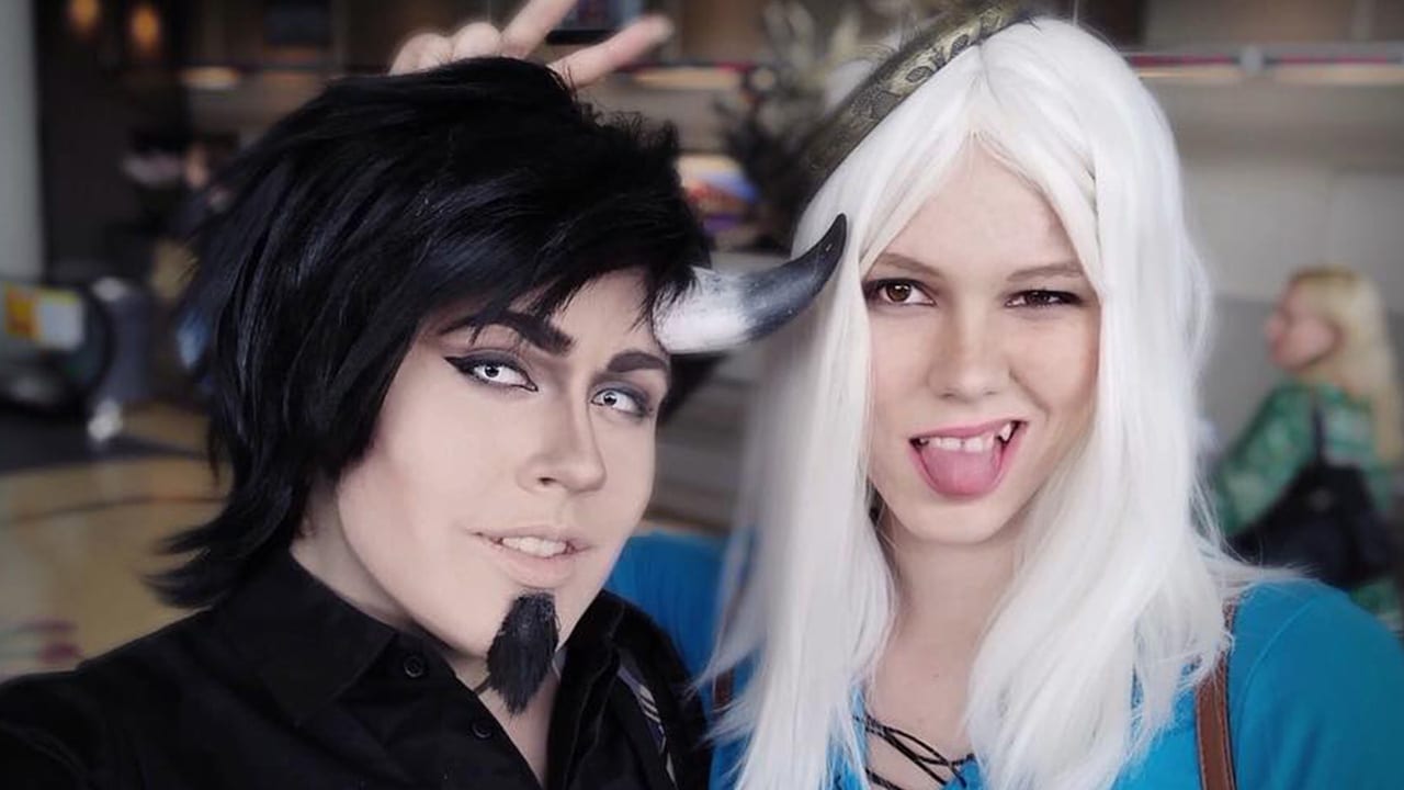 trans luci and bean cosplay