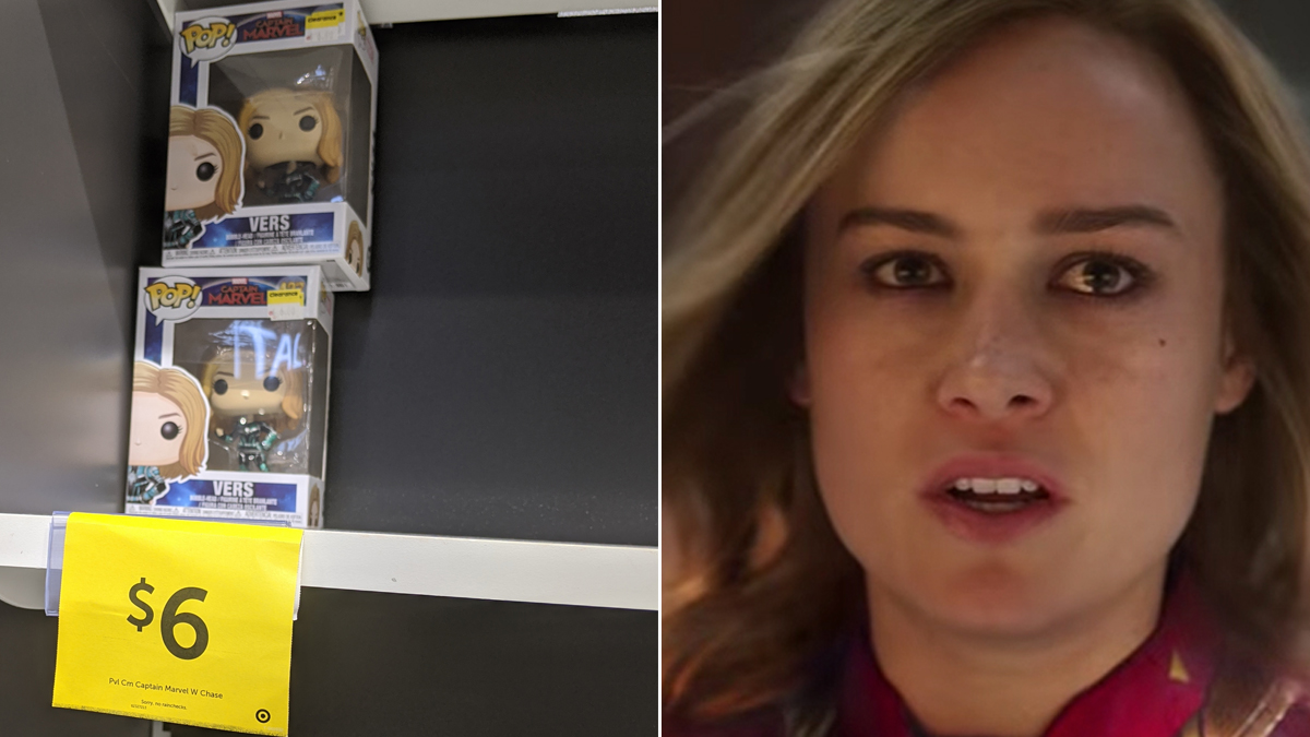 Nobody wants Captain Marvel merch even at a heavy discount