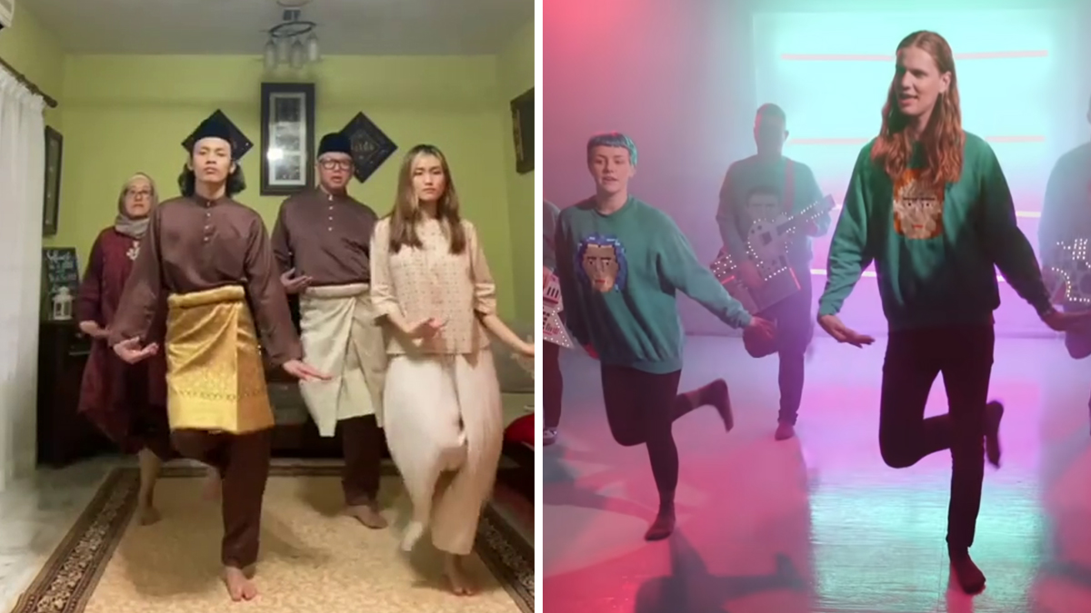 Icelandic Eurovision dance goes viral after Malaysian family performs it