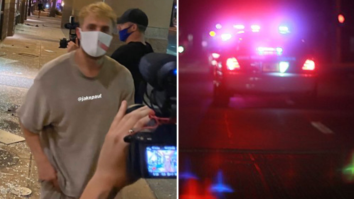 Jake Paul could face jail time for criminal trespassing and looting