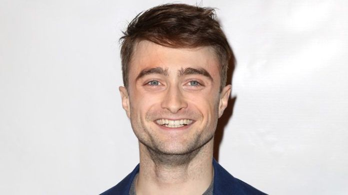 Daniel Radcliffe aka Harry Potter looks high
