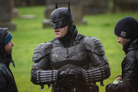 The Batman batsuit looks like bad cosplay