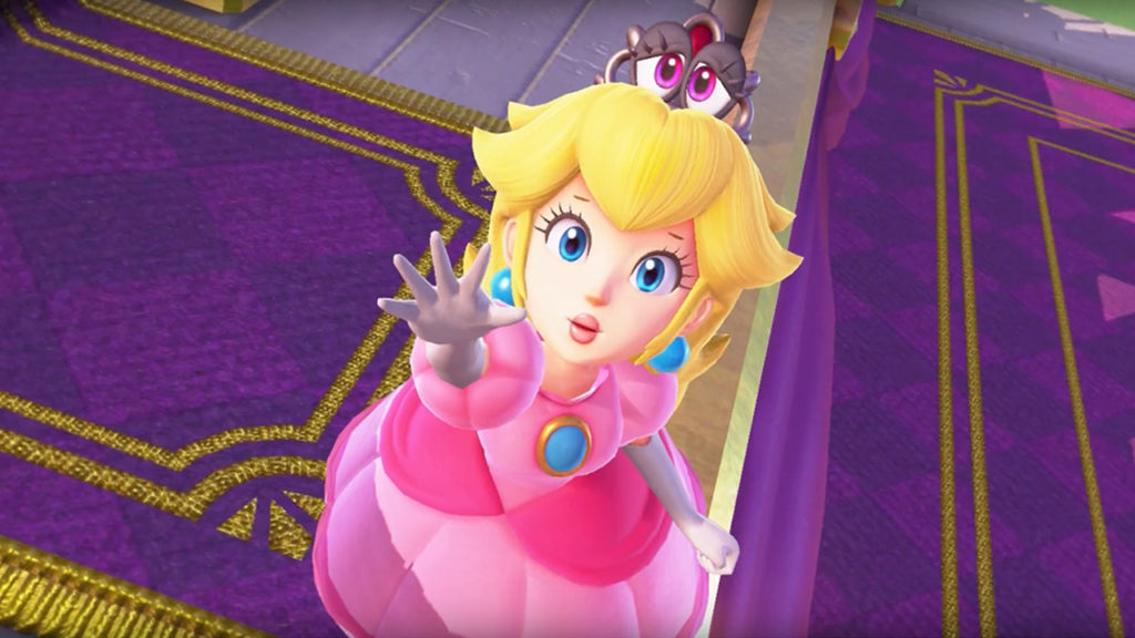 Princess Peach in Mario Bros.