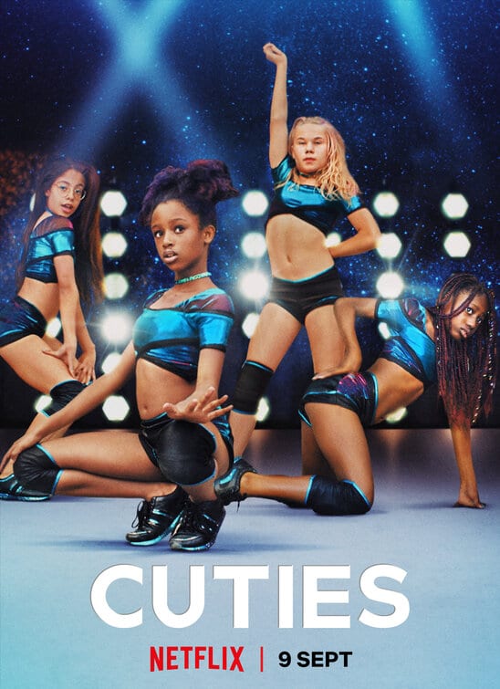 Cuties Netflix controversial poster