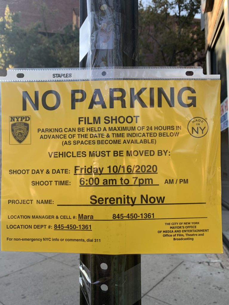 Serenity Now filmed in NYC