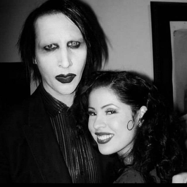 Marilyn Manson and Paula PaulaBaby1