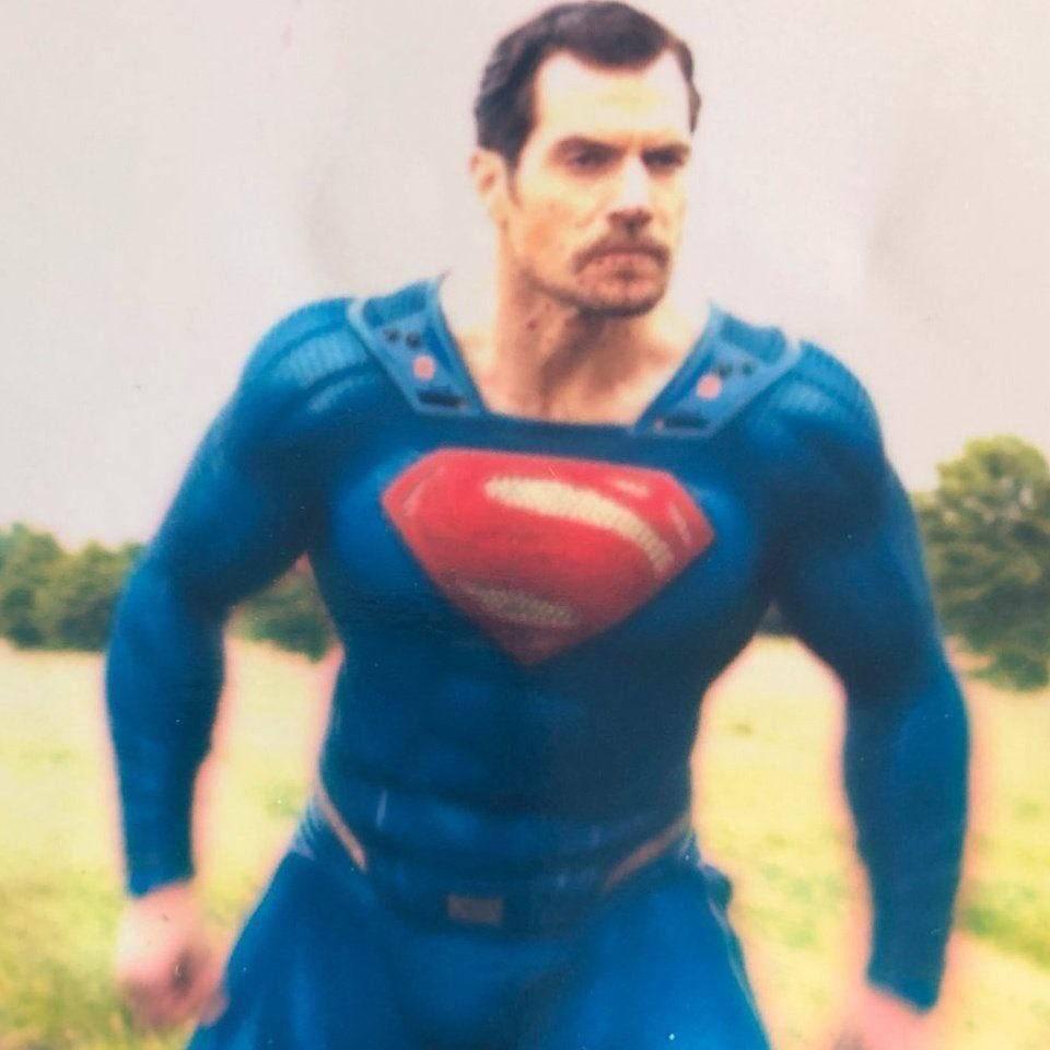 Superman moustache