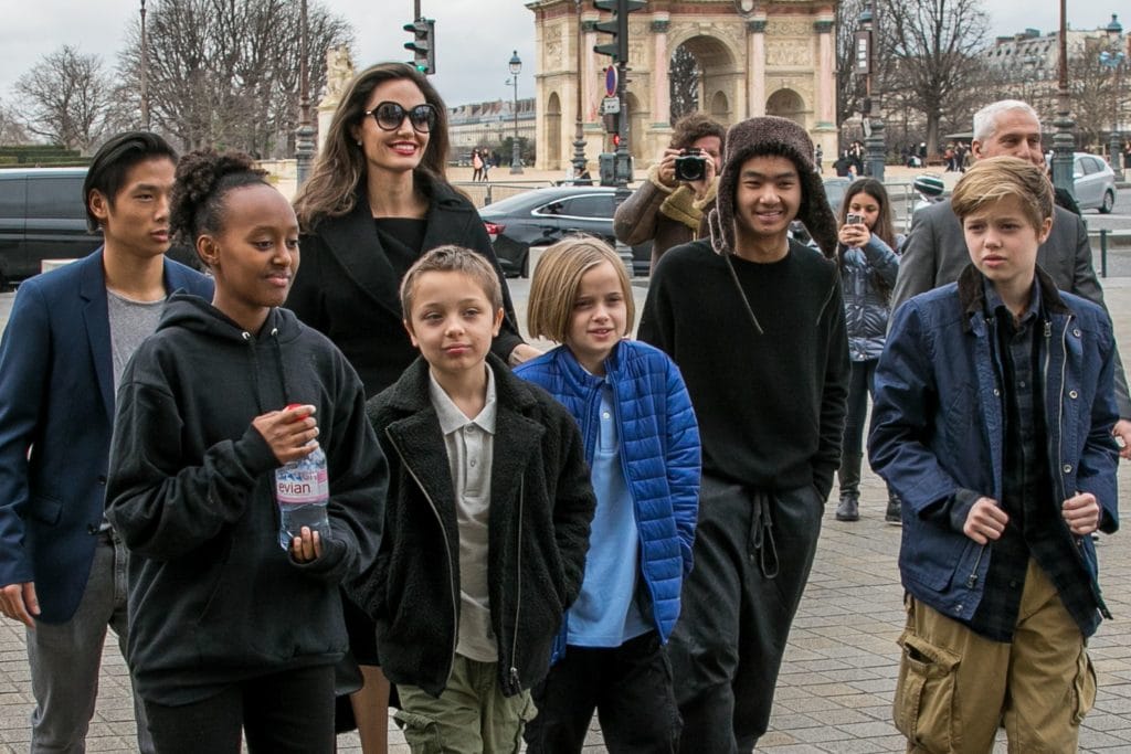 Angelina Jolie 8 kids