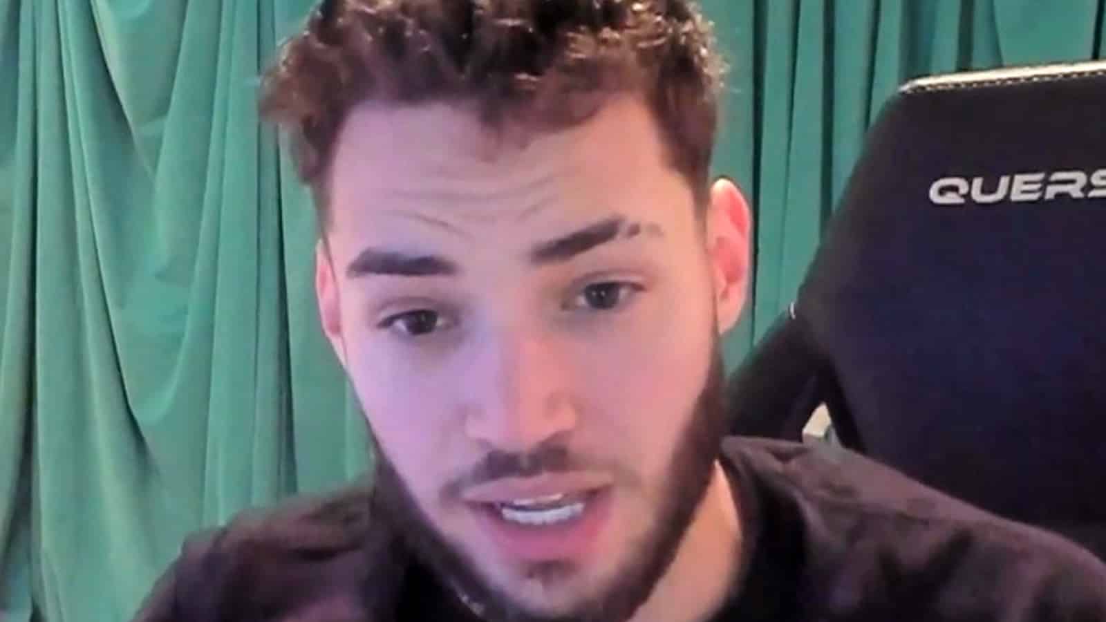 Adin Ross returns after short Twitch ban and gets &lsquo;arrested&rsquo; | POPTOPIC