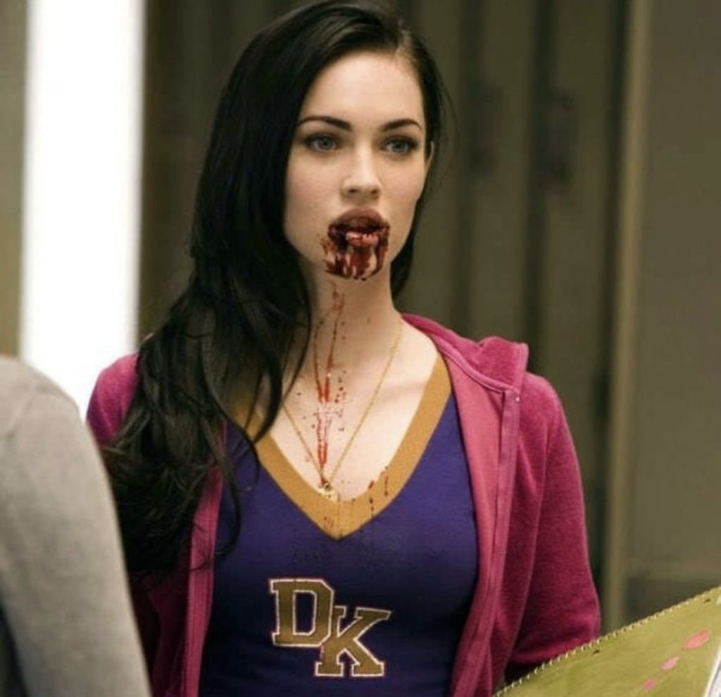 Megan Fox doesn't just drink blood in the movies, she's a real life succubus!