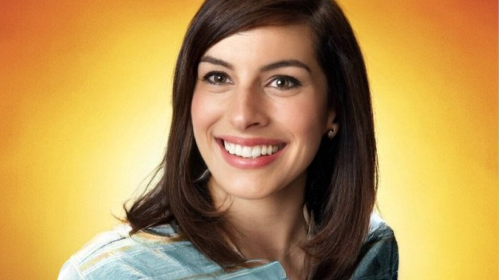 Anne Hathaway as the 40 Year Old Virgin?