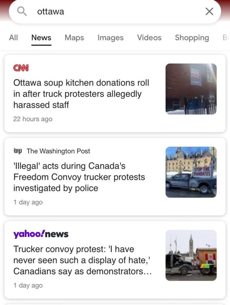 convoy fake news