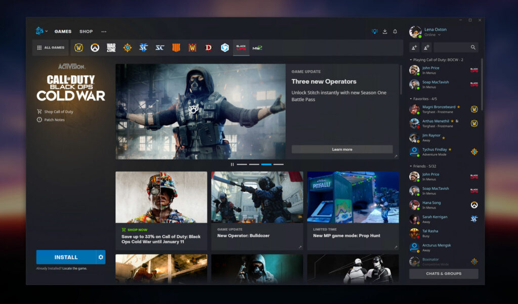 BattleNet to Merge with Game Pass later this year.