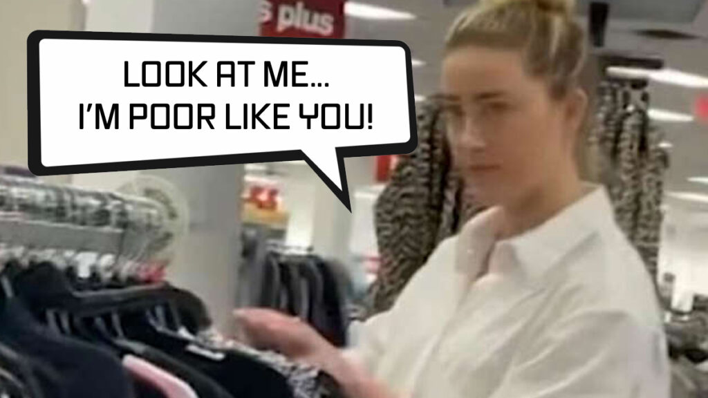 Amber Heard tipped of TMZ for TJ Maxx "POOR" publicity stunt!