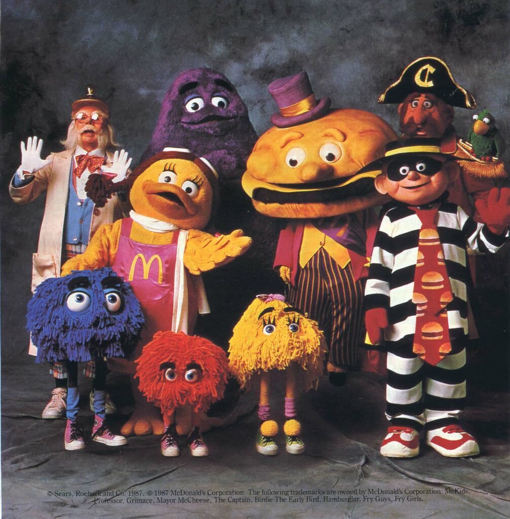 McDonald's mascots