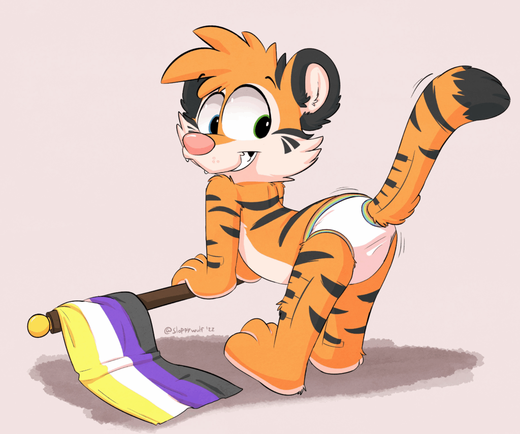 Non-binary Toddler Furry